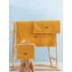 Towel Set (3 Pieces) Wellness - Yellow Yellow Lessentiel Towel Set (3 Pieces) Wellness - Yellow Yellow