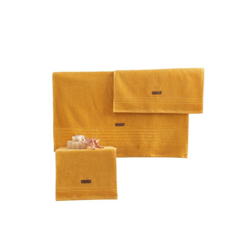 Lessentiel Towel Set (3 Pieces) Wellness - Yellow Yellow
