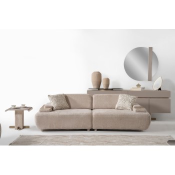 3-Seat Sofa Toscana - Beige Beige