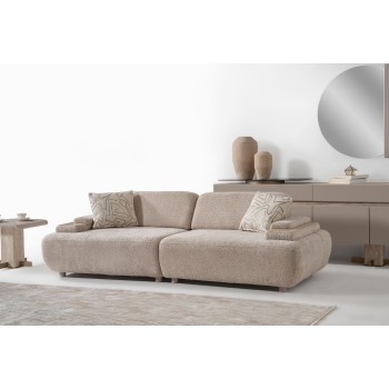 3-Seat Sofa Toscana - Beige Beige