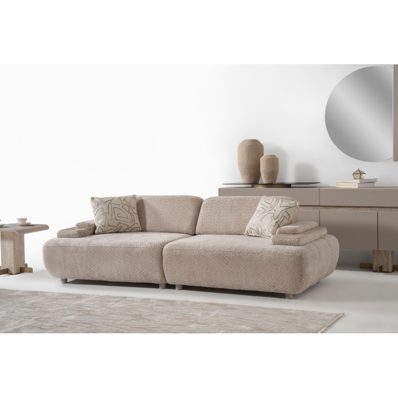 3-Seat Sofa Toscana - Beige Beige