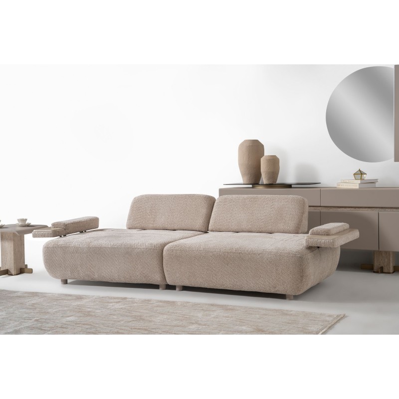 3-Seat Sofa Toscana - Beige Beige