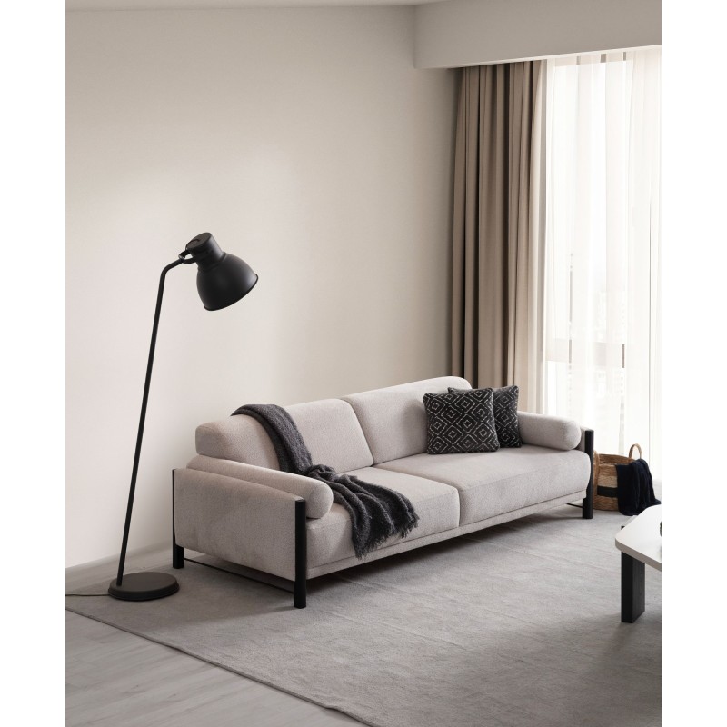 3-Seat Sofa Nora - Beige Beige