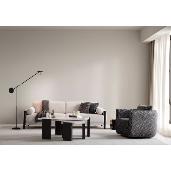 3-Seat Sofa Nora - Beige Beige