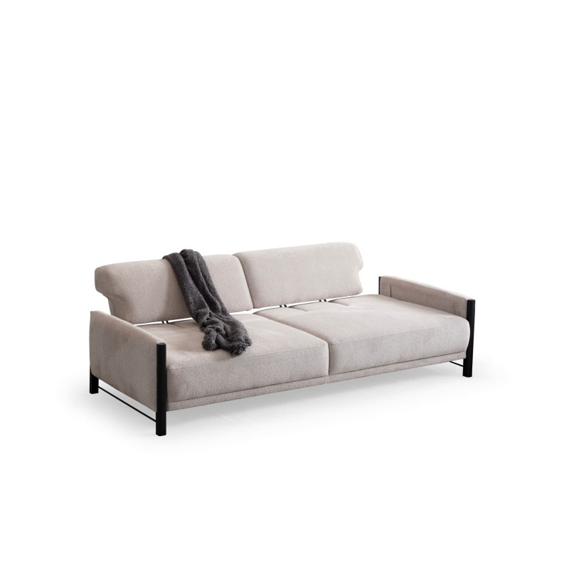 3-Seat Sofa Nora - Beige Beige