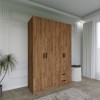 Wardrobe Yaman 1600-028 - Pine Atlantic Pine