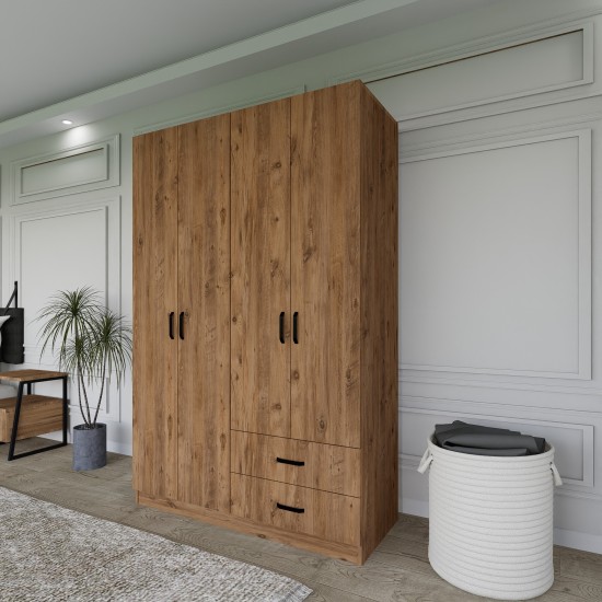 Wardrobe Yaman 1600-028 - Pine Atlantic Pine