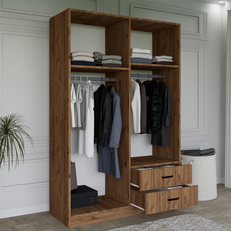 Wardrobe Yaman 1600-028 - Pine Atlantic Pine