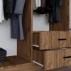 Wardrobe Yaman 1600-028 - Pine Atlantic Pine
