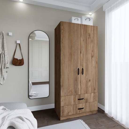 Wardrobe Yaman 1600-044 - Pine Atlantic Pine Wardrobe Yaman 1600-044 - Pine Atlantic Pine