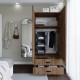 Wardrobe Yaman 1600-044 - Pine Atlantic Pine Wardrobe Yaman 1600-044 - Pine Atlantic Pine