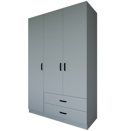 Wardrobe Yaman Luna 1600-037 - Grey Grey