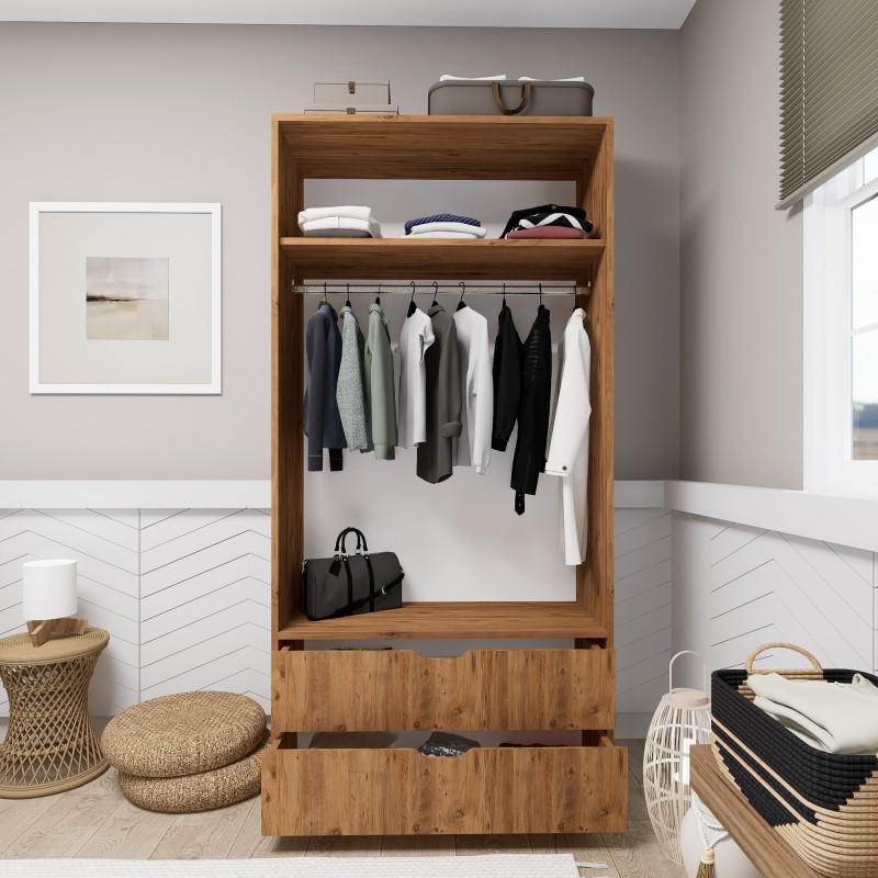 Wardrobe Atlas 1600-51 Atlantic Pine