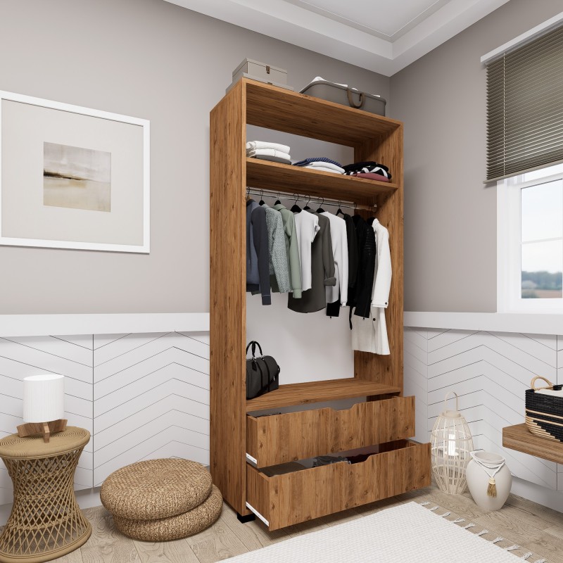 Wardrobe Atlas 1600-51 Atlantic Pine