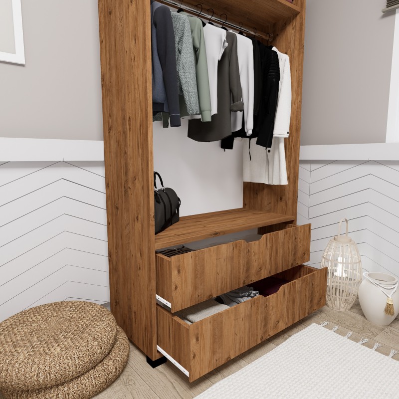 Wardrobe Atlas 1600-51 Atlantic Pine