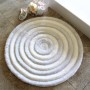 Acrylic Bathmat Round - White White