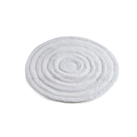 Acrylic Bathmat Round - White White Lessentiel Acrylic Bathmat Round - White White