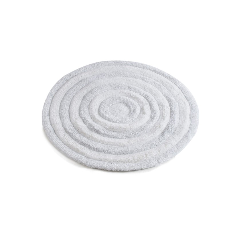 Lessentiel Acrylic Bathmat Round - White White