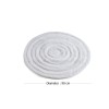 Lessentiel Acrylic Bathmat Round - White White