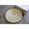 Lessentiel Acrylic Bathmat Round - Ecru Ecru