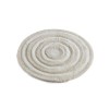 Lessentiel Acrylic Bathmat Round - Ecru Ecru