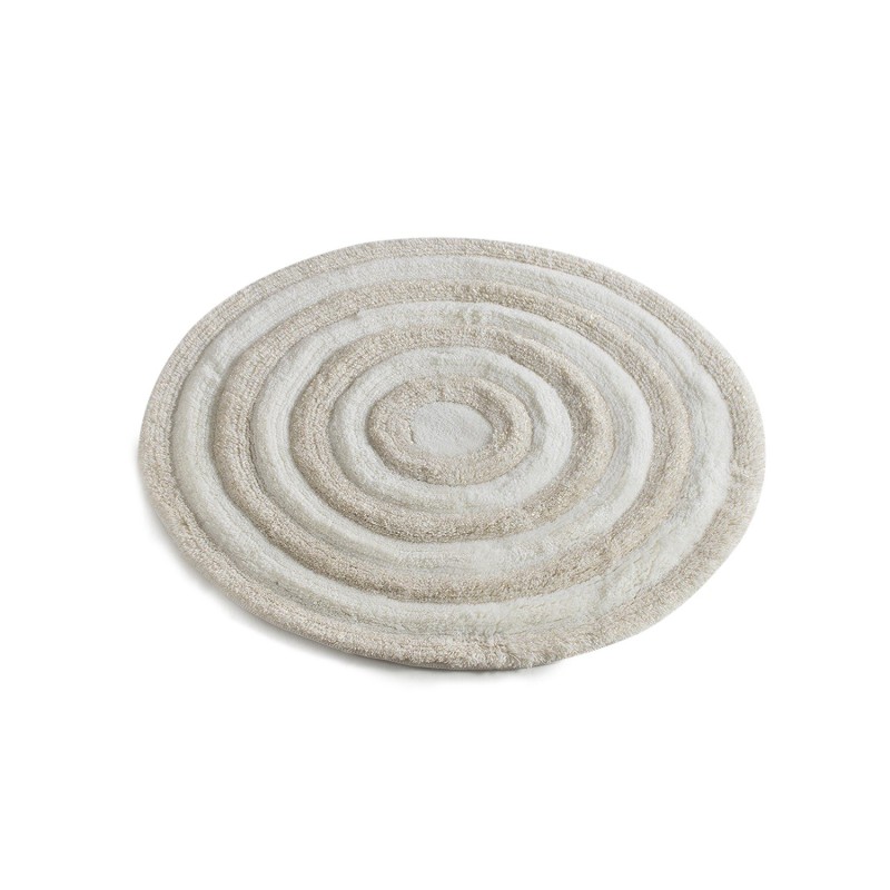 Lessentiel Acrylic Bathmat Round - Ecru Ecru