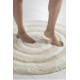 Lessentiel Acrylic Bathmat Round - Ecru Ecru