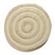 Lessentiel Acrylic Bathmat Round - Ecru Ecru