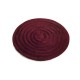 Lessentiel Acrylic Bathmat Round - Red Red