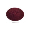 Lessentiel Acrylic Bathmat Round - Red Red