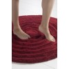 Lessentiel Acrylic Bathmat Round - Red Red
