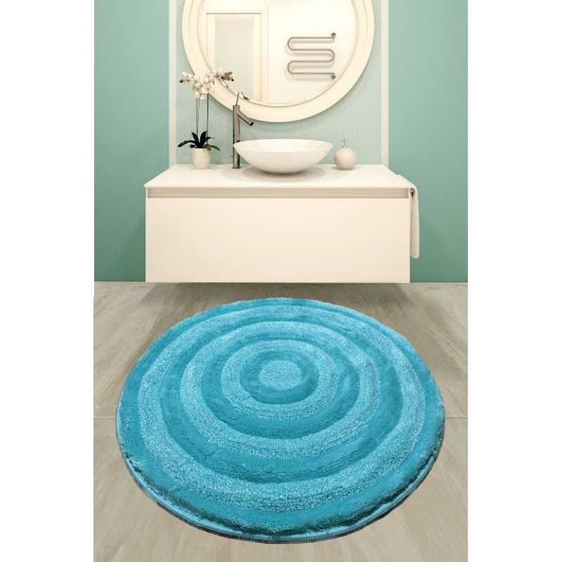 Lessentiel Acrylic Bathmat Round - Mint Mint
