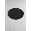 Lessentiel Acrylic Bathmat Round - Black Black