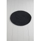 Lessentiel Acrylic Bathmat Round - Black Black