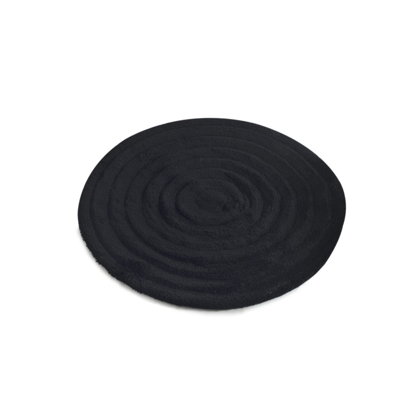 Lessentiel Acrylic Bathmat Round - Black Black