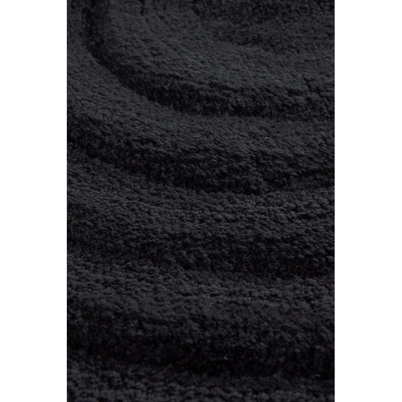 Lessentiel Acrylic Bathmat Round - Black Black