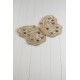 Lessentiel Acrylic Bathmat Kelebek - Brown Multicolor