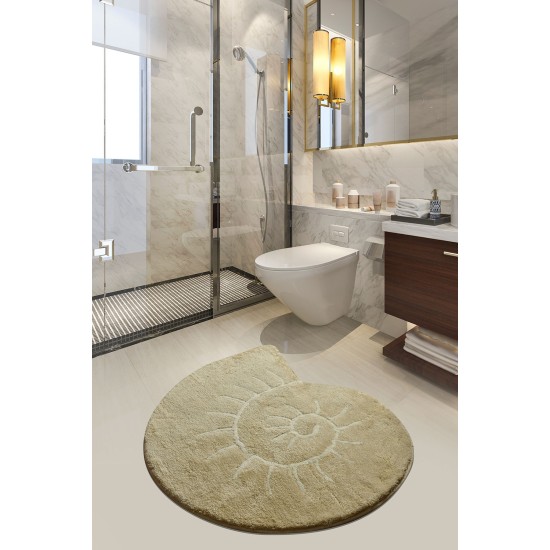 Lessentiel Acrylic Bathmat Helix - Rock Rock