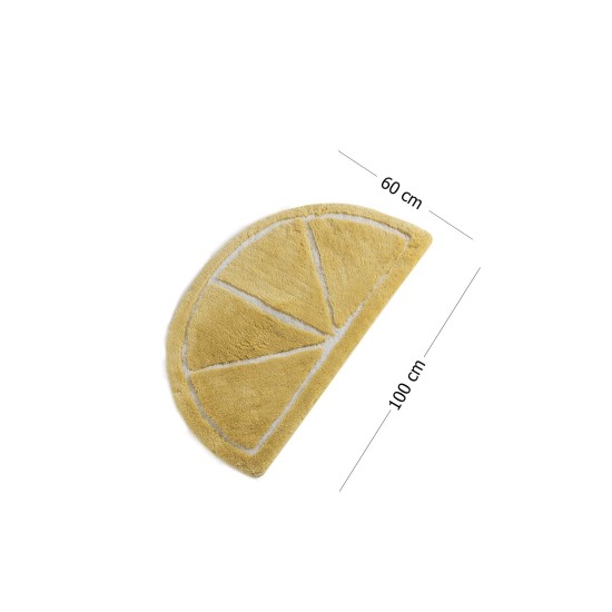 Lessentiel Acrylic Bathmat Limon - Yellow Yellow