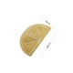 Lessentiel Acrylic Bathmat Limon - Yellow Yellow