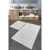 Lessentiel Bathmat Set (2 Pieces) Bambi - Ecru Ecru