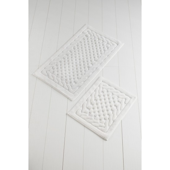 Lessentiel Bathmat Set (2 Pieces) Bambi - Ecru Ecru