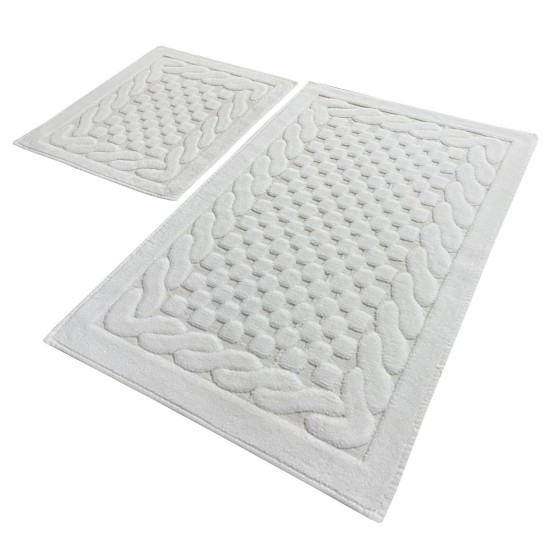 Lessentiel Bathmat Set (2 Pieces) Bambi - Ecru Ecru