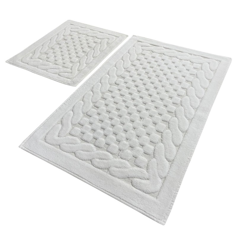 Lessentiel Bathmat Set (2 Pieces) Bambi - Ecru Ecru