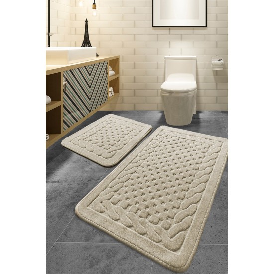 Lessentiel Bathmat Set (2 Pieces) Bambi - Beige Beige