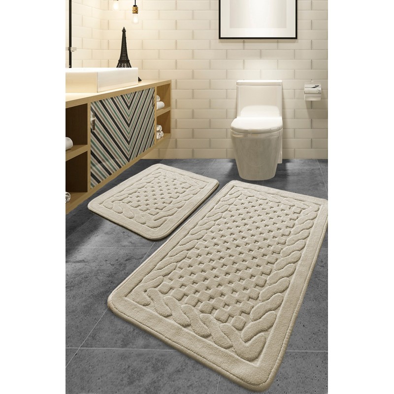 Lessentiel Bathmat Set (2 Pieces) Bambi - Beige Beige