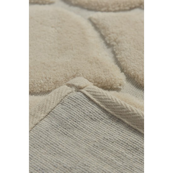 Bathmat Set (2 Pieces) Dante - Beige Beige Lessentiel Bathmat Set (2 Pieces) Dante - Beige Beige