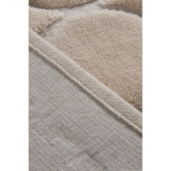Bathmat Set (2 Pieces) Dante - Beige Beige Lessentiel Bathmat Set (2 Pieces) Dante - Beige Beige