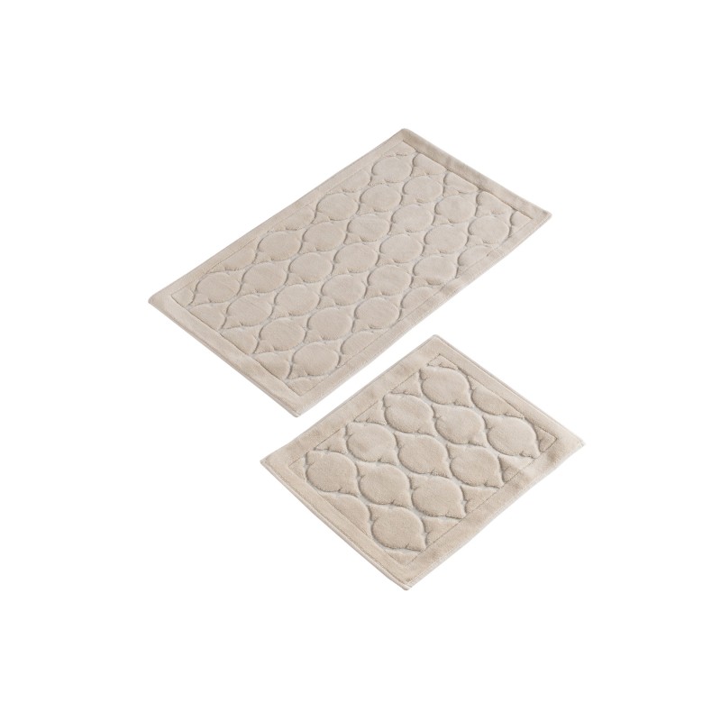 Lessentiel Bathmat Set (2 Pieces) Dante - Beige Beige
