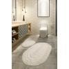 Lessentiel Bathmat Set (2 Pieces) Macoroni - Ecru Ecru